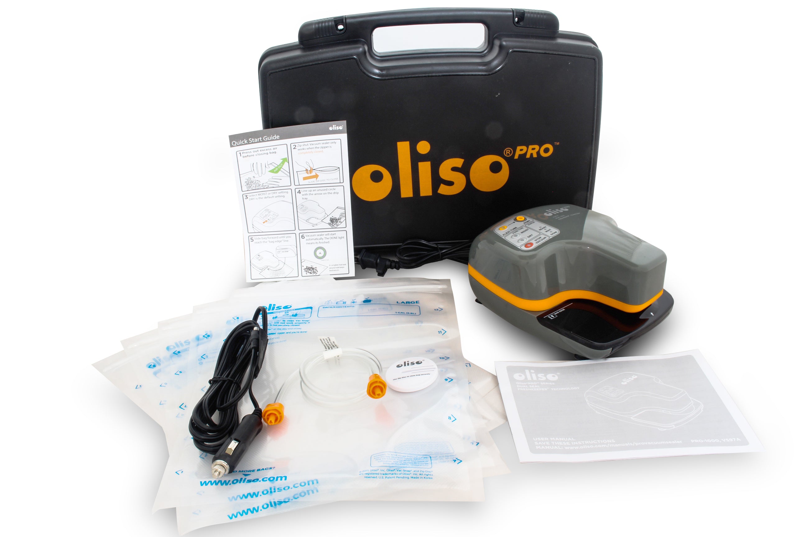 Oliso 1 Gallon Vacuum Sealer Bags & Reviews