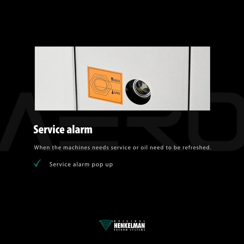 Henkelman service alarm